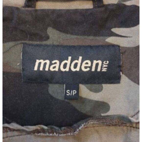 Madden NYC Camo Military Jacket Small - Picture 12 of 13